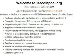 Litecoinpool Screenshot 2