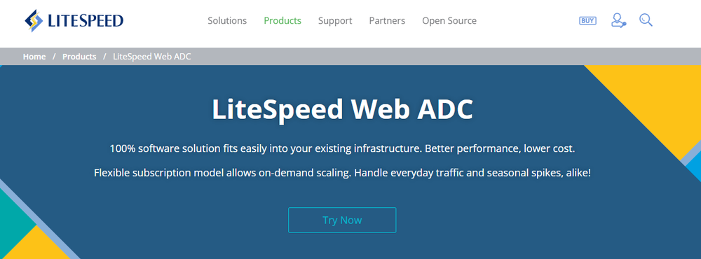 LiteSpeed Web ADC Screenshot 1