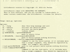 LittleDarwin command-line interface