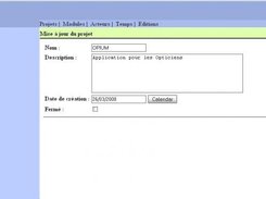 Add project screen (in progress)
