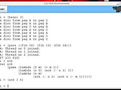 The Lili Swing REPL has done some computations...