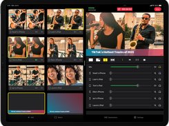 Live Cut Switcher is a multi-camera live streaming video switcher app for live acts to show their performance from the best angles.