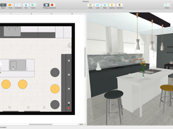 Live Home 3D Split View (2D+3D)