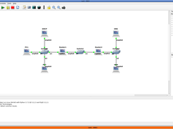 Lab-1 - 1 - Virtual network with 7 Debian Linux