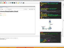 Lab-2 - Firefox from Live-Raizo communicates with a web server in virtual Debian