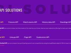 Live-Score API Screenshot 2