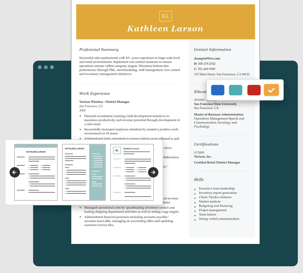 LiveCareer Screenshot 1