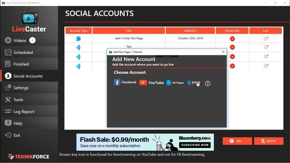 Livecaster Screenshot 1