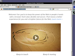 Firefox in LiveCD-Mini