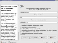 livecdrpm: Livecd Anaconda Main Screen