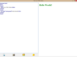 Live HTML Editor Screenshot 1