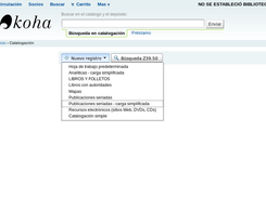 Live DVD LinuxMint Koha Cordoba Screenshot 2