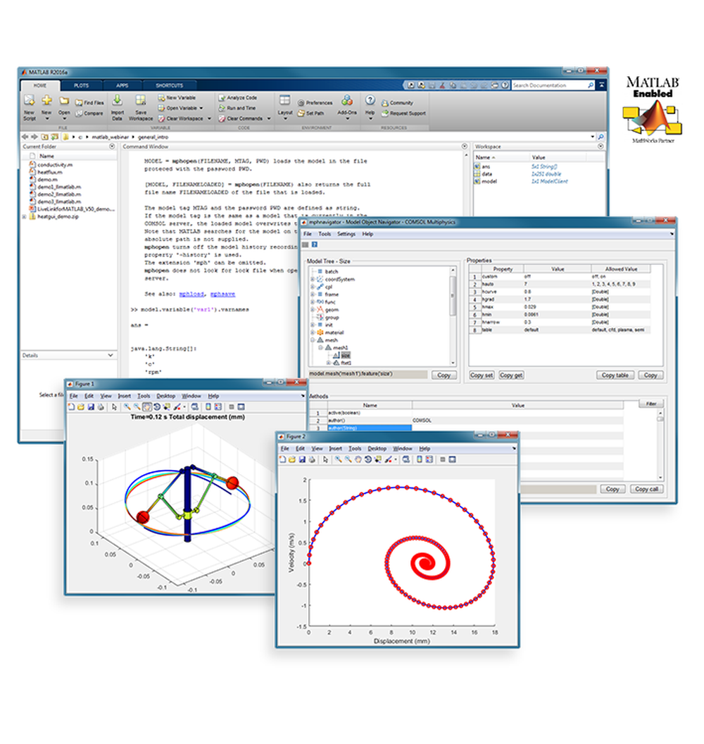 LiveLink for MATLAB Screenshot 1