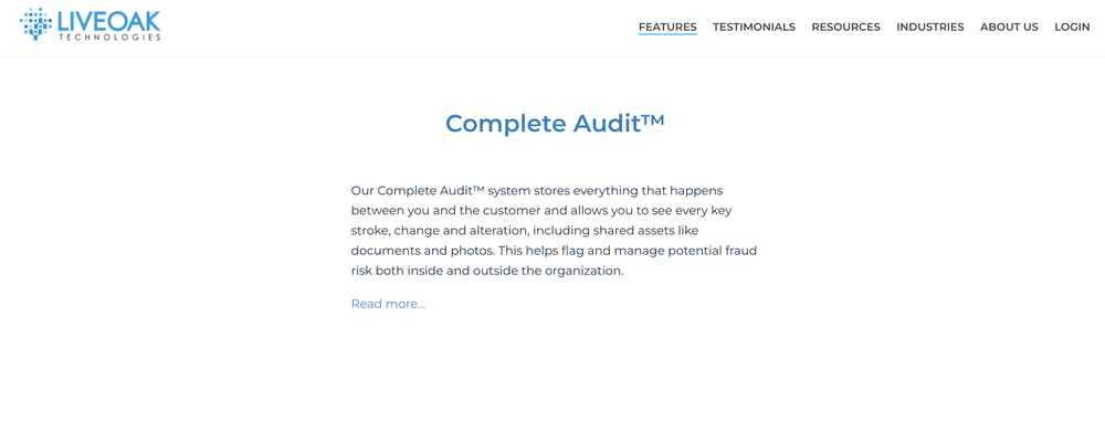 Liveoak Screenshot 1