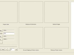 Main interface for object detection and tracking