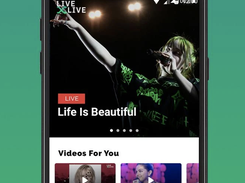 LiveXLive Screenshot 1