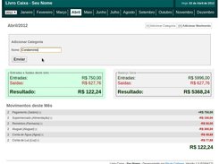 Adicionando uma categoria