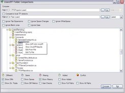 Lizard folder/repository hierarchical diff tool