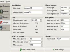 lkmonitor 0.2-alpha system settings