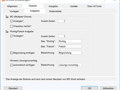 LKTools Settings Items