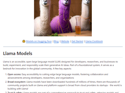 LLaMA Models Screenshot 1