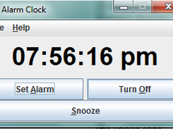 12 hour clock without alarm set