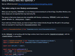 LlamaIndexTS Screenshot 1