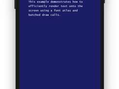 LLGL Example on iOS: Font rendering