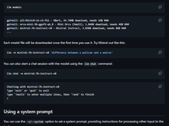 LLM CLI Screenshot 1