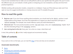 The LLM Evaluation guidebook Screenshot 1