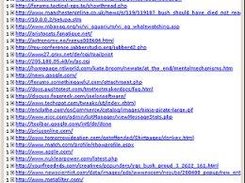 A list of pages where users meet