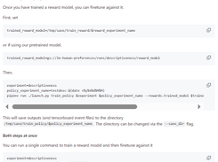LM Human Preferences Screenshot 1
