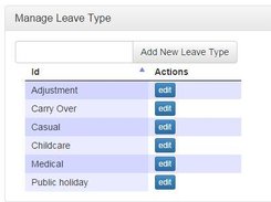 Leave Types