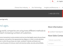 LexisNexis Instant Age Verify Screenshot 1