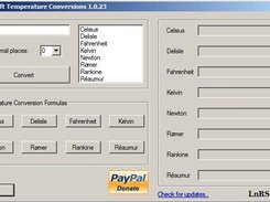 Temperature Conversions Screenshot 1