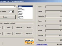 Temperature Conversions Screenshot 3