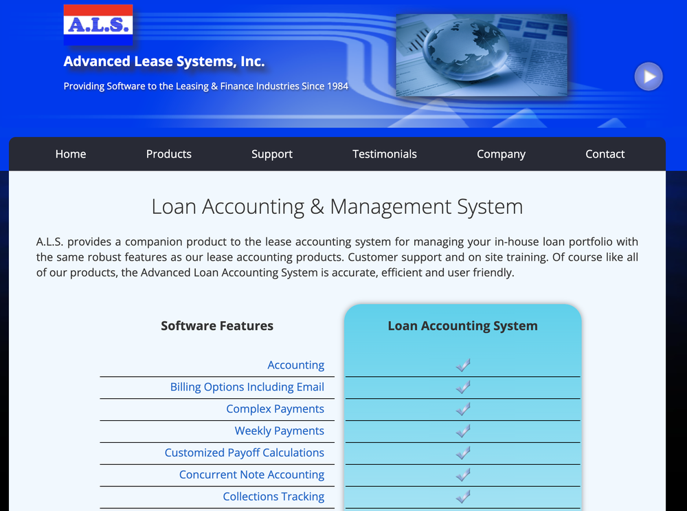 Advanced Lease Systems Screenshot 1