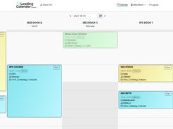 Loading Calendar Dashboard