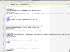 Dump file to out