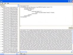 Xml XSLT Screen (second tab)