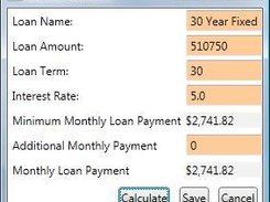 Adds a fixed rate loan