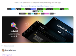 Lobe UI Screenshot 1