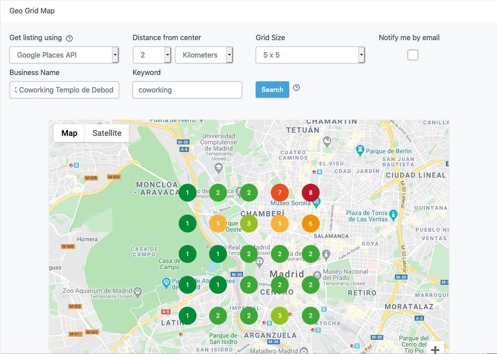 Local Rank Mapper Screenshot 1