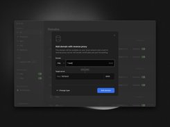 Adding a domain