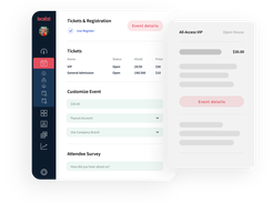 No need for a third-party site. Localist streamlines the registration process with Register, a secure and compliant ticketing tool for paid and free events.