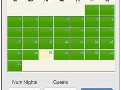 online widget for booking from external web sites