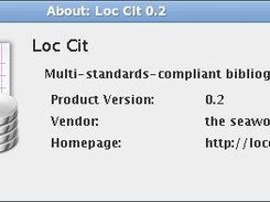 Loc Cit - About Application