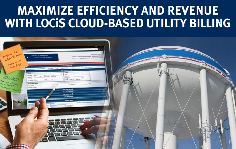 LOCIS Utility Billing Screenshot 1