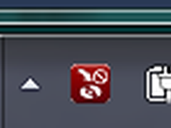 Icon in system tray