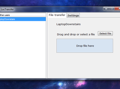 File transfer tab